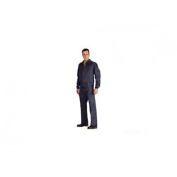 Pantalon Algodon Ignifugo Antiestatico L3000 Vesin T 38 Azul Marino 200 Grs