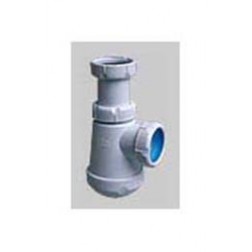Sifon Botella Extensible Corto Horizontal Racor S-69 1 1/2