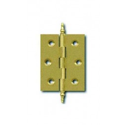 Bisagra Latón Remate Alto Lim 60x40mm 131/167