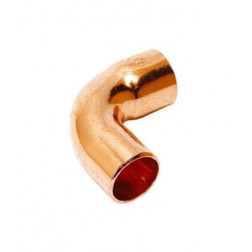 Curva Cobre 90º Macho-Hembra 12 5001Acu
