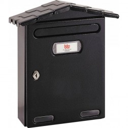 Buzon Exterior Acero Btv Chalet Negro