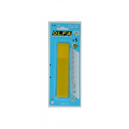 Cuchilla Cuter 25mm Olfa Hb-5B (5 Unid)