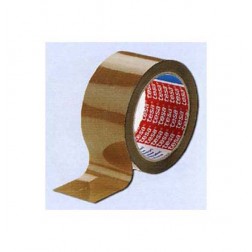 Cinta Embalar Poliolefina Sin Disolventes Marron Tesa Tape 66 Mx50mm 