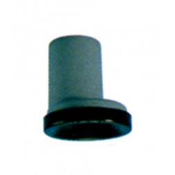 Manguito Desague Inodoro Excen D.90 Gris