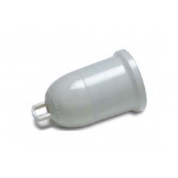 Portalamparas Liso Obra Famatel E-27 Blanco