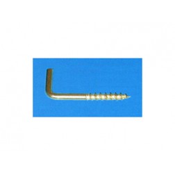 Alcayata Rosca Latónada 20 Uds Fer 16x30mm