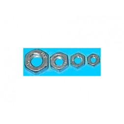 Tuerca Hexagonal Zinc. Din-934 (48 Uni) Fer M-4