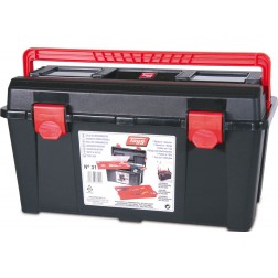 Caja Herramientas Polipropileno N 31 Gris Tayg 445x235x230mm 1 Bandeja 1 Estuche