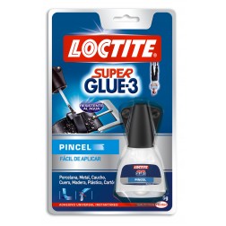 Adhesivo Instantaneo Super Glue-3 Pincel 5 Gr 