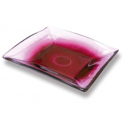 Centro Cuadrado Japones Fucsia 22 cm