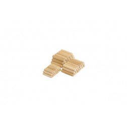 Espiga Madera Ensamblar 200 Uds Wolfcraft 6mmx30mm 