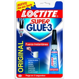 Adhesivo Instantaneo Super Glue-3 N.1 líquido Loctite Super-Glue 3 Gr 