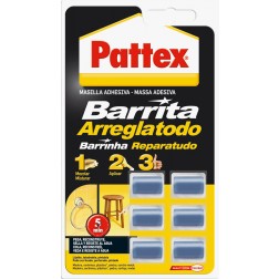 Barrita Arreglatodo Dosis Pattex 6 Dosisx5 Gr