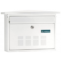 Buzon Exterior Acero Arregui Deco Blanco