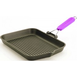 Grill Saporelax Mango Lila Risoli Induccion 36x26 cm