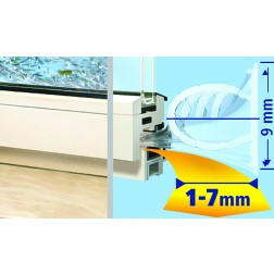 Tesamoll Silicona Tubular Transparente Tesa Tape 6 Mx9mm 