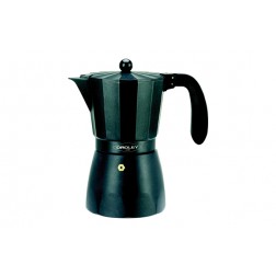 Cafetera Negra Touareg Oroley 3 Tazas