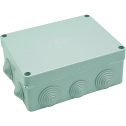 Caja Estanca Ip55 10 Conos Famatel 220x170x85mm