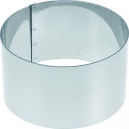 Molde Inox Redondo Ambit Ambit 8x4.5 cm