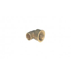 Codo Hembra 90Gcu Latón 3/4x18