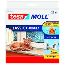 Tesamoll Caucho Perfil P Marron Tesa Tape 25 Mx9mm 