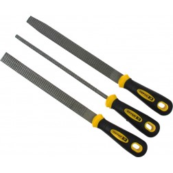 Escofina Drako Mango Bimaterial 200mm Drako Juego de 3 Piezas