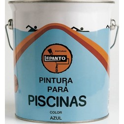 Pintura para piscinas clorurocaucho 4l.