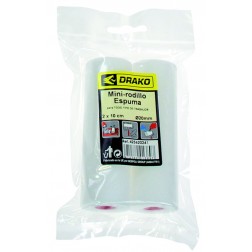 Mini Rodillo Recambio Espuma 2 Uds Kolorea 10 cm 