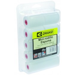 Mini Rodillo Recambio Espuma 10 Uds Kolorea 5 cm 