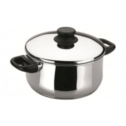 Cazuela con Tapa Inox Garinox Lacor 20 cm