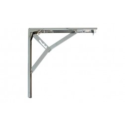 Escuadra Acero Abatible Modelo 8 Amig 200x200mm Cromado