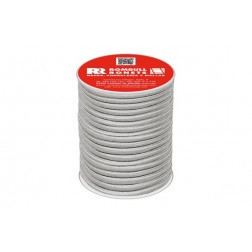 Cuerda Elastica Poliester/Latex Diam.6mm Kylate 25m Blanco