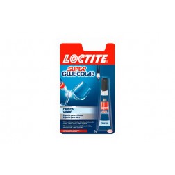 Adhesivo Instantaneo Cristal Loctite Super-Glue 3 Gr