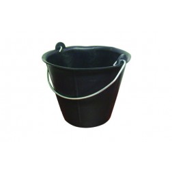 Cubo Plástico Negro Rubi-Kanguro 12 L