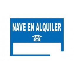 Cartel Nave En Alquiler Serigrafia Mataro 420X297mm