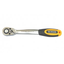 Llave Carraca Prof. 1/2 72 Dientes Ironside Cuerpo Cromo Vanadio, Mango Bicomponente