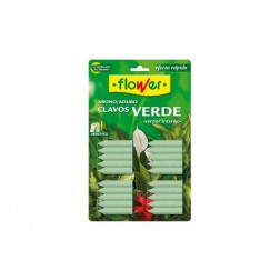 Abono Clavos Verdes Flower 20 Uds