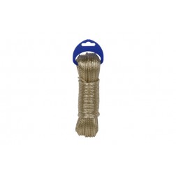 Cable Acero Plastificado Diam.3,5mm Kylate 10m Oro