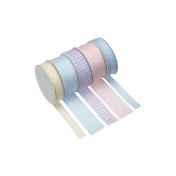 Cintas Pack 5U Surt.Agentnova Sdiribbon01-Pastel