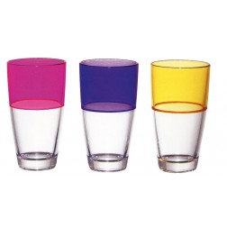 Vaso Carla Color Pack 3 Uds Cerve 40 Cl