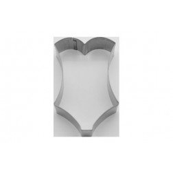 Cortador Metal Galletas/Fondant Banador Chica