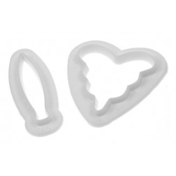 Cortador Abs Set 2U Orquidea 2