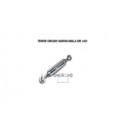 Tensor Gancho Anilla Din 1480 Cincado Uniqm 11-235 Kg