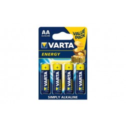 Pila Alcalina Energy Varta LR6 AA BL BL.4