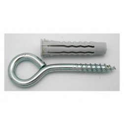 Taco Nilon con Hembrilla Cerrada (2 Uni) Fer Diam. 8mm-21X90mm