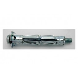 Taco Metalico Pared Hueca con Tornillo 4 Uds M-4x16mm