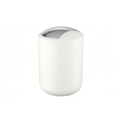 Cubo con Tapa Abatible Brasil Blanco Wenko 2 L