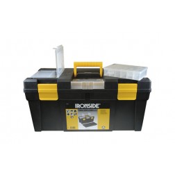 Caja Herramientas Abs Negro "Tool Box L" Ironside 580x280x280mm