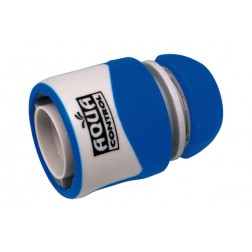 Enlace Rapido Para Manguera Helicoidal 10mm Stop Aqua Control Bicomponente: Acetal (Pom) y Caucho