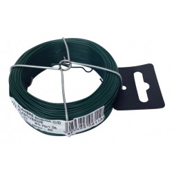 Alambre Plastificado En Bobina 50 M Ackfil 0,7/1,2mm Verde